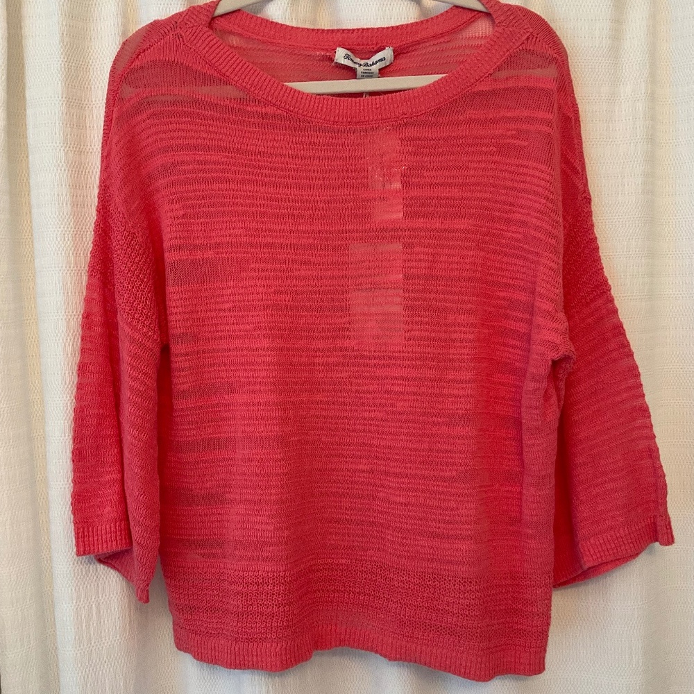 Tommy Bahama cotton sweater ladies medium NWOT